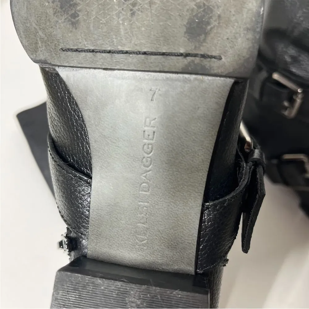 Kelsi Dagger Karavan Leather Boot in Black 7